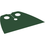 LEGO® los onderdeel Lijf Accessoire Donkergroen 99464