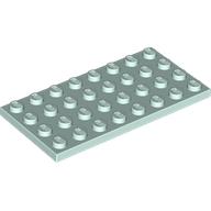 Plaatje in Gallery viewer laden, LEGO® los onderdeel Plaat Algemeen in kleur Licht Aqua 3035
