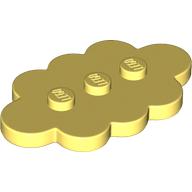 LEGO® los onderdeel Tegel Aangepast Helder Lichtgeel 35470