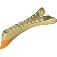 Plaatje in Gallery viewer laden, LEGO® Dier Onderdelen met Motief Geelbruin 2811pb01