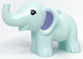 LEGO® los onderdeel Landdier in kleur Licht Aqua 67153pb02