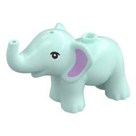 LEGO® los onderdeel Landdier in kleur Licht Aqua 67153pb02
