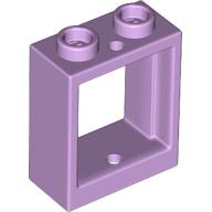 LEGO® los onderdeel Raamkozijn in kleur Lavendel 60592