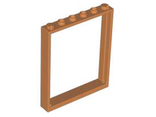 Plaatje in Gallery viewer laden, LEGO® los onderdeel Raamkozijn in kleur Medium Noga 42205