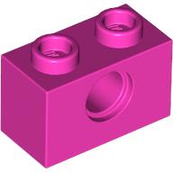 Plaatje in Gallery viewer laden, LEGO® los onderdeel Technische Steen Donker Roze 3700