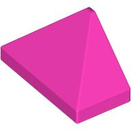 LEGO® los onderdeel Dakpan Algemeen Donker Roze 15571