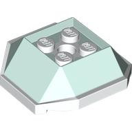 LEGO® los onderdeel Lijf Accessoire Licht Aqua 67013pb01