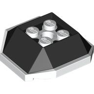 LEGO® los onderdeel Lijf Accessoire in kleur Zwart 67013pb01