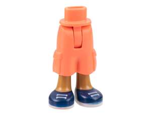 LEGO® los onderdeel Benen in kleur Koraal 35216bc00pb003