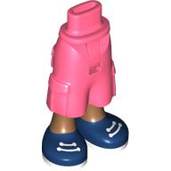 LEGO® los onderdeel Benen in kleur Koraal 35216bc00pb003