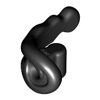 LEGO® los onderdeel Energy Effect in kleur Zwart 27393