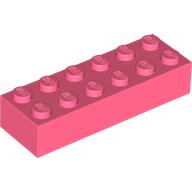 Plaatje in Gallery viewer laden, LEGO® los onderdeel Steen in kleur Koraal 2456