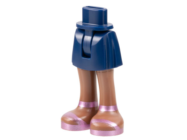 LEGO® los onderdeel Benen Donkerblauw 35216ac00pb011