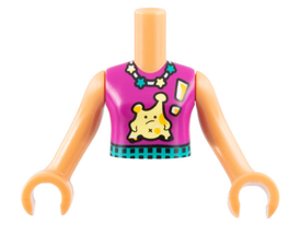 LEGO® los onderdeel Romp in kleur Noga FTGpb398c01