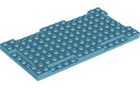 LEGO® los onderdeel Steen Aangepast Medium Azuurblauw 2629