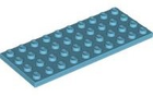 LEGO® los onderdeel Plaat Algemeen Medium Azuurblauw 3030