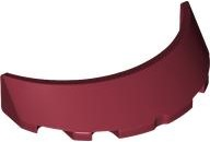 LEGO® los onderdeel Voorruit in kleur Donkerrood 62360