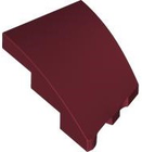 LEGO® los onderdeel Wig in kleur Donkerrood 80177