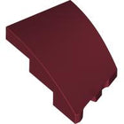 LEGO® los onderdeel Wig in kleur Donkerrood 80177