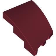 LEGO® los onderdeel Wig in kleur Donkerrood 80177