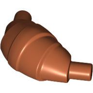 LEGO® los onderdeel Eten & Drinken Donker Oranje 67338