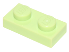LEGO® los onderdeel Plaat Algemeen Geelachtig Groen 3023