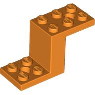 LEGO® los onderdeel Beugel in kleur Oranje 76766