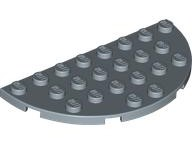 LEGO® los onderdeel Plaat Rond in kleur Zandblauw 22888