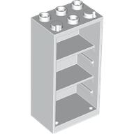 Plaatje in Gallery viewer laden, LEGO® los onderdeel Container in kleur Wit 2656