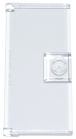LEGO® los onderdeel Deur in kleur Doorzichtig 2657