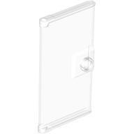 Plaatje in Gallery viewer laden, LEGO® los onderdeel Deur in kleur Doorzichtig 2657