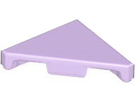 Plaatje in Gallery viewer laden, LEGO® los onderdeel Tegel Aangepast in kleur Lavendel 35787