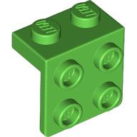 LEGO® los onderdeel Beugel in kleur Fel Groen 44728