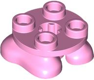 Plaatje in Gallery viewer laden, LEGO® los onderdeel Benen Aangepast in kleur Fel Roze 66858