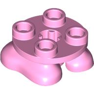 Plaatje in Gallery viewer laden, LEGO® los onderdeel Benen Aangepast in kleur Fel Roze 66858