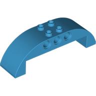 Plaatje in Gallery viewer laden, LEGO® los onderdeel Dakpan Gebogen Donker Azuurblauw 11290
