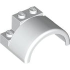 LEGO® los onderdeel Spatbord in kleur Wit 1846