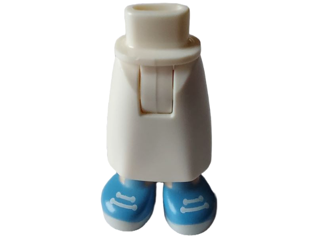 LEGO® los onderdeel Benen in kleur Wit 59595c00pb18