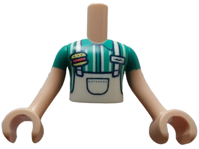 LEGO® los onderdeel Romp in kleur Lichte Noga FTBpb088c01