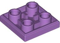 LEGO® los onderdeel Tegel Aangepast Medium Lavendel 11203
