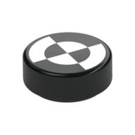 LEGO® los onderdeel Tegel Rond met Motief Zwart 98138pb383