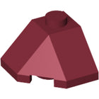 LEGO® los onderdeel Wig in kleur Donkerrood 13548