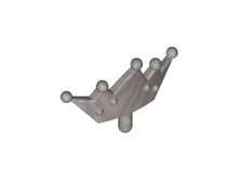 Plaatje in Gallery viewer laden, LEGO® los onderdeel Hoofddeksel Accessoire Zilver 33322