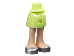 LEGO® los onderdeel Benen Geelachtig Groen 35216ac00pb005