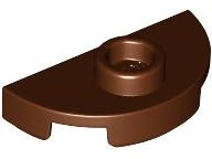 LEGO® los onderdeel Plaat Rond Roodachtig Bruin 1745