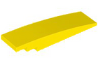 LEGO® los onderdeel Dakpan Gebogen in kleur Geel 42918