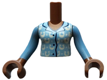 Plaatje in Gallery viewer laden, LEGO® los onderdeel Romp in kleur Licht Bruin FTGpb407c01