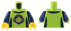 LEGO® los onderdeel Lijf met Motief Limoen 973pb5044c01