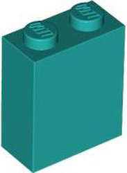 LEGO® los onderdeel Steen in kleur Donker Turkoois 3245c