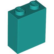 Plaatje in Gallery viewer laden, LEGO® los onderdeel Steen in kleur Donker Turkoois 3245c